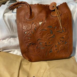 Patricia Nash Italian Leather Handbag